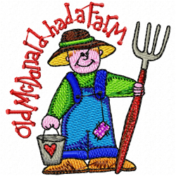 Farming Embroidery Design 8 Farming Embroidery Design 8